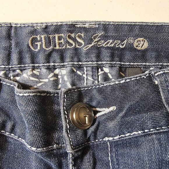 Guess Jeans - Foxy Flare With Peace Sign - Size 13M - 29x30.5 - Picture 10 of 12